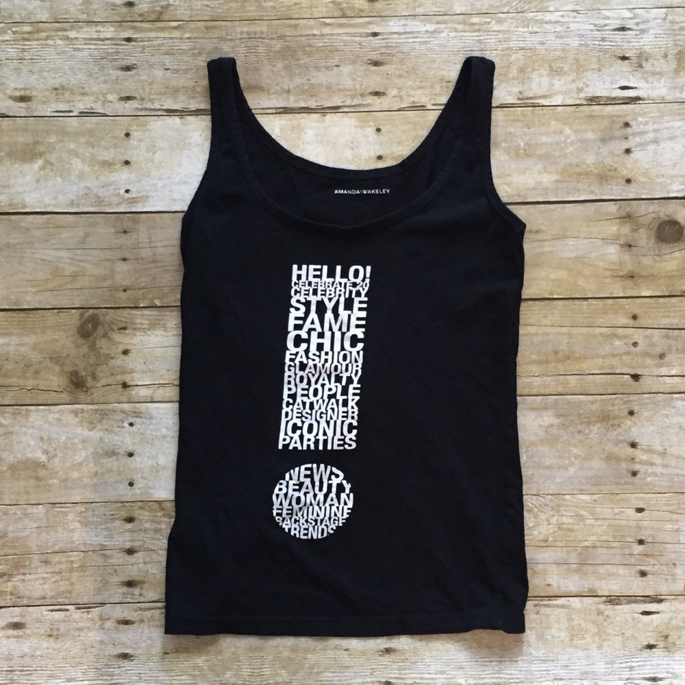 Amanda Wakeley Exclamation Tank